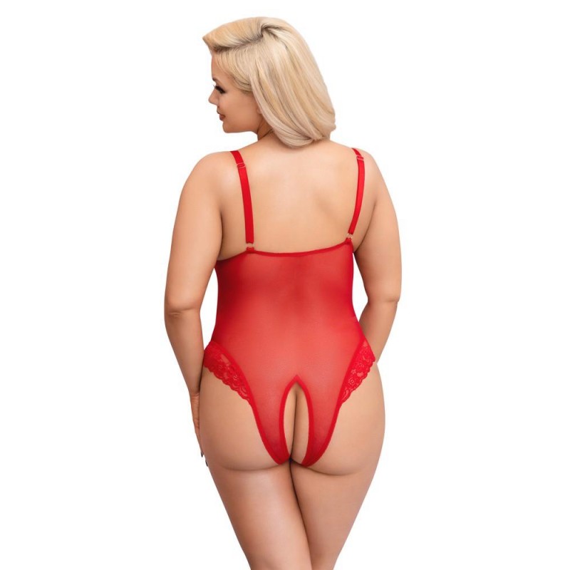 Crotchless Body red XL